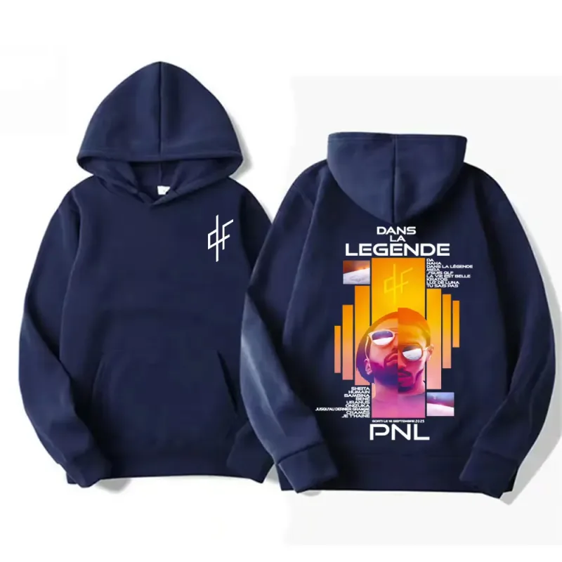 French Rapper Le Monde Chico PNL Album Cover Hoodies Men's Clothing High Quality Fleece Sweatshirts Fashion Hip Hop Retro Hoodie — image 10