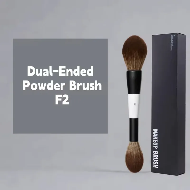 Dual Ended F4 Powder F1 Blush Contour F2 Makeup Brushes with Box Soft Mario Foundation Brush Professional Face Cosmetic Tool — image 6