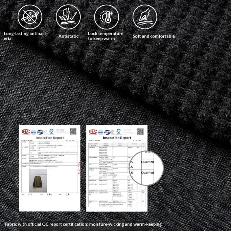Unisex Grid Fleece Hooded Sweatshirt Thermal Lock Trail Running Tops Men Women Lightweight Breathable Hiking Base Layer