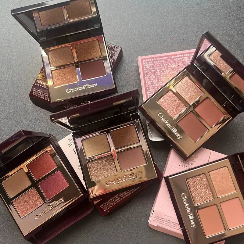 Charlotte Tilbury Brand Makeup 4 Colours Eye Shadow Disc 5,2g Pillow Talk Nature Easy To Colour Foundation Oční stíny Kosmetika — image 5