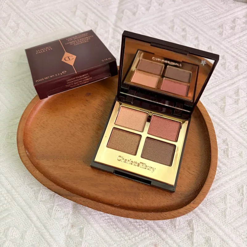 Роскошная палитра Charlotte Tilbury Pillow Talk Lidschatten Palette Nude Pink 4 в 1 Langanhaltend Matt Schimmernd Augen Makeup — image 9