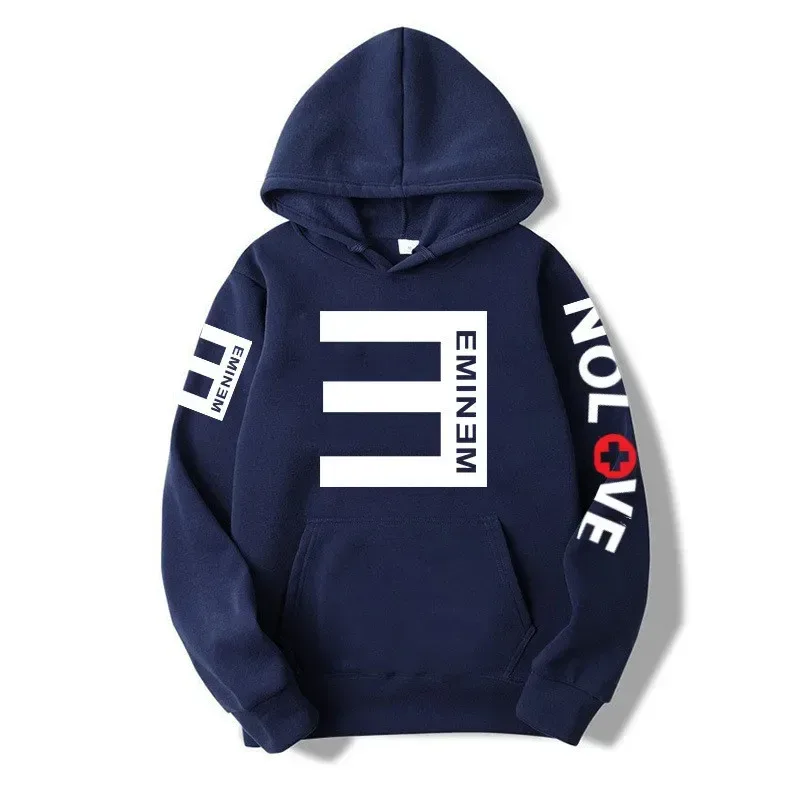 Eminem “No. 3” Tour Hoodie — Hip-Hop Streetwear / Unisex Harajuku-Style Sweatshirt (Autumn/Winter) — image 3