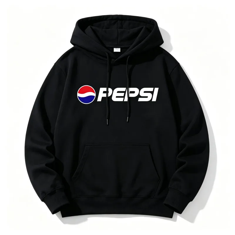 2026 New Trendy Brand INS Pepsi Cola Joint hoodie Sprite Coca-Cola Men's and Women's Loose Couple's long Sleeves streetwear — image 1