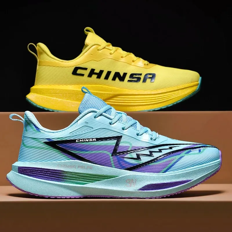 Athletic Running Shoes Men Carbon Plate Marathon Speciality Sports Breathable Lightweight Women's Comfortable Casual Sneakers