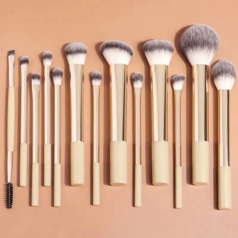 13 Piece Soft Fluffy Makeup Brush Set Foundation Make-Up Concealer Powder Eye Shadow Powder Blusher Facial Beauty Tool — image 8