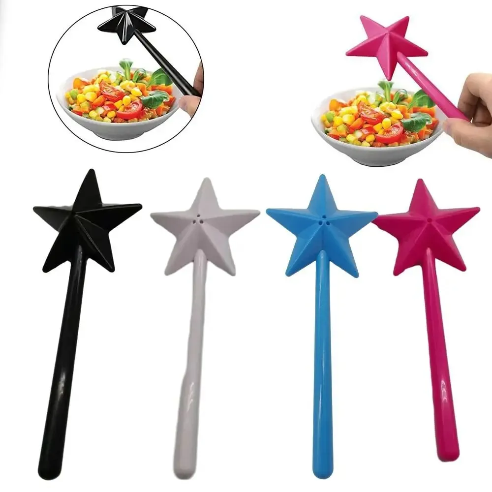 Přenosné třepačky na pepř Doplňovací zásobník na koření Magical Star Wand Sada kořenících šejkrů Kuchyňské a jídelní potřeby na grilování — image 3