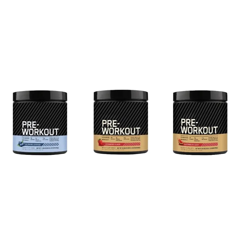Pre Workout Pulver med Kreatin Beta Alanine L Citrulline Tyrosine Koffein Energi Udholdenhed Fokus Support 300 g 30 portioner — image 13