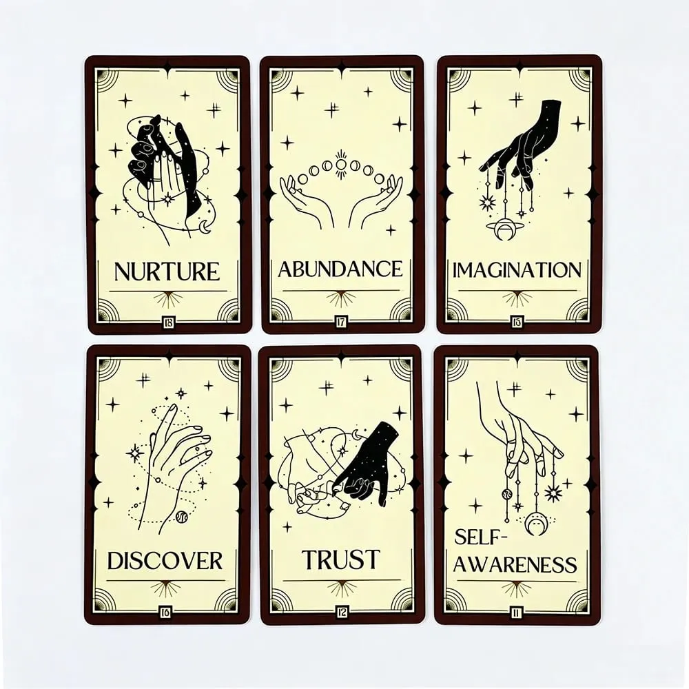 Manifestation Oracle Deck 33 Card Oracle Manifester dine drømme Find dit formål ideel til spådom og spirituelle øvelser — image 4