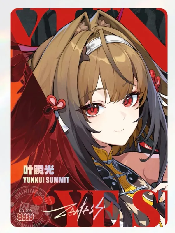 Flash soul Zenless Zone Zero ALL series Piper Wheel Ye Shunguang rare SS UR Game Collection card birthday gift — image 10