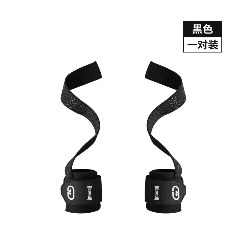 2Pcs Weightlifting Wrist Straps Strength Training Adjustable Non-slip Gym Booster Bands Fitness Lifting Support Sports Grip Band — image 8