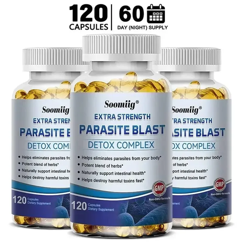 Super Parasite Removal Detoxification Complex 1475 Mg Quickly Eliminates Parasites Intestinal Health Relieves Indigestion — image 10