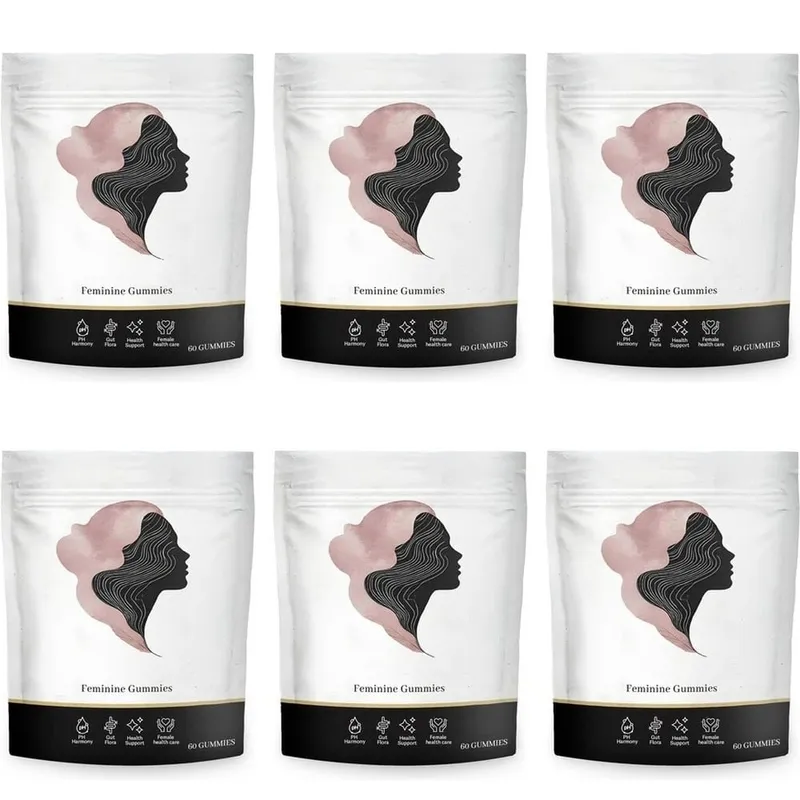 Vaginální Flora Gummies s Lactobacillus Acidophilus a vitamínem C Podpora pro rovnováhu ženského mikrobiomu 60 Gummies — image 12