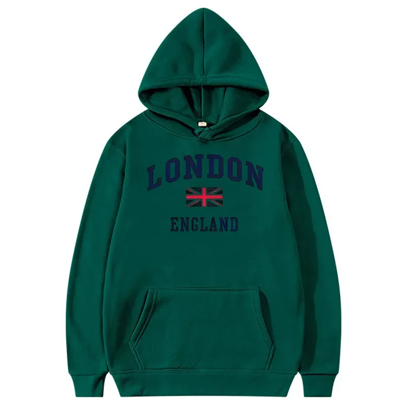 London England Hoodie Men's Hooded Sweatshirts Winter Autumn Fleece Outdoor Sports Casual Pullover men womens Hoodies Clothing — image 12