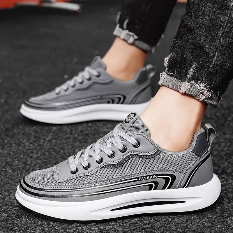 Mens Casual Sport Shoes Loafers Summer Breathable Mesh Tennis Sneakers Outdoor Non‑Slip Lightweight Running Shoes — image 8