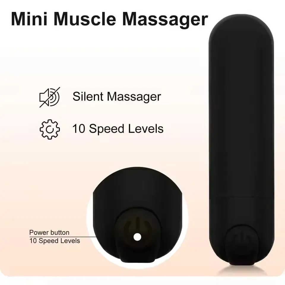 Powerful Mini Bullet Vibrator Dildo Stimulate Vagina Sex Products for Couples Strong Shock G Spot Female Masturbator for 18+