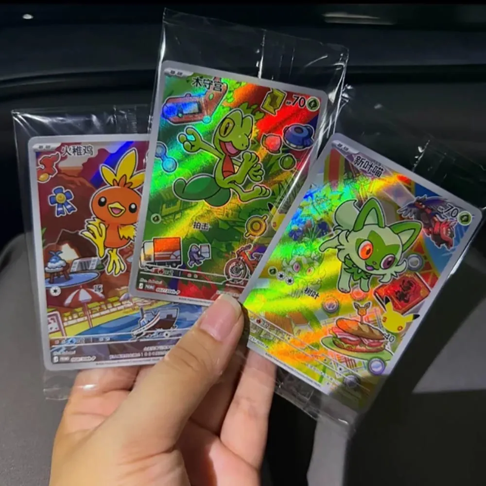 Hot 100% Official Pokemon 30th Anniversary Box Set Simplified Chinese PTCG Gem Pack Original Partners Special Illustration Cards — image 6