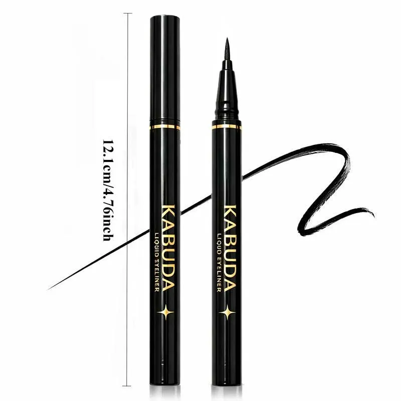 2PCS Liquid Eyeliners Ultra-Fine Tip Long-Lasting Waterproof Smudgeproof Makeup Perfect for Beauty Enthusiasts & Beginners — image 5