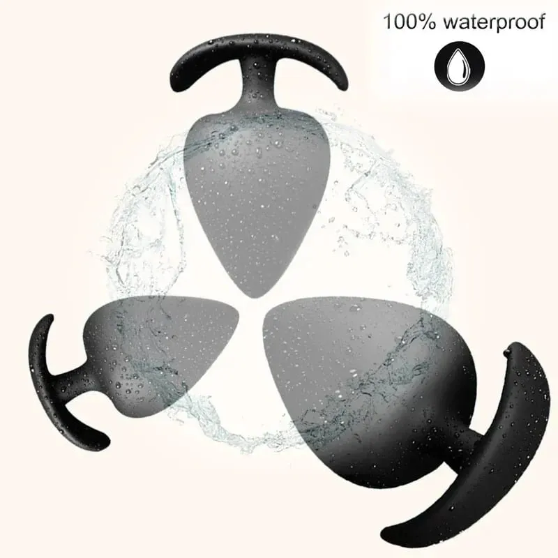 Cheap 4 Size Silicone Big Butt Plug Anal Sex Toys for Adults Men Woman Underwear Buttplug Dildo Masturbador Anus Dilatador — image 4