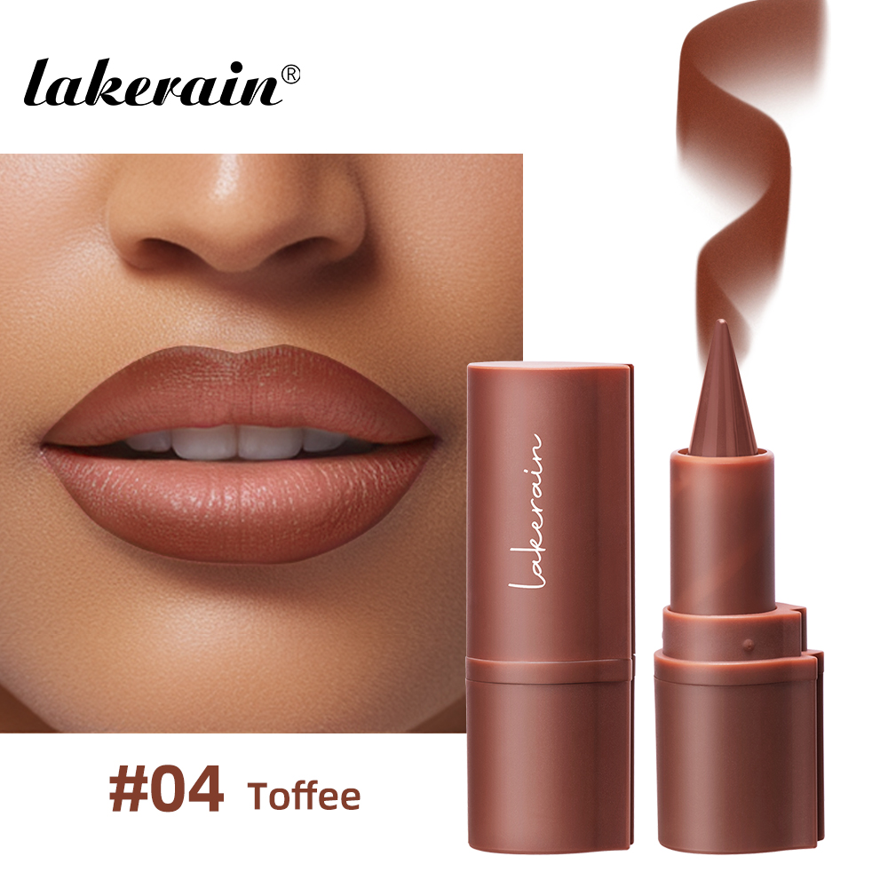 Lakerain Lip Liner Matte Zwart Bruin Fluwelen Lippenstift Waterdicht Niet Kleverig Contouring Tint Lipliner Crayon Lip Makeup — image 10