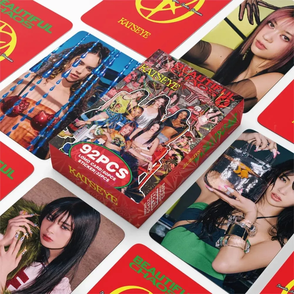 92ST Kpop Hot Idol MANON SOPHIA DANIELA LARA MEGAN YOONCHAE Self Made HD Lomo Cards Fans Samla fotokort Presenter Små kort — image 3