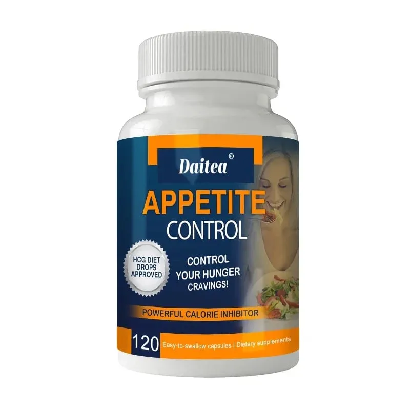 Daitea Appetite Control Capsules - Organic Vitamin C Metabolism Weight Management Powerful Calorie Suppressant