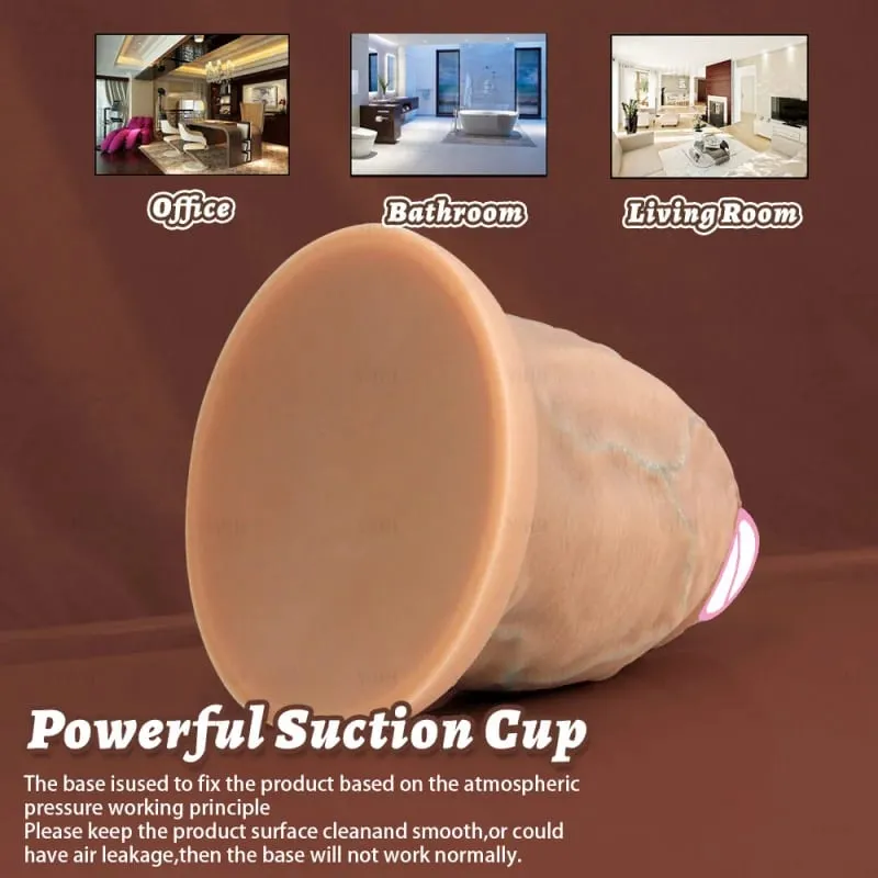 5 Sizes Silicone Dildos Butt Plug Thick Anal Plug Realistic Huge Thick Dildo With Suction Cup Adults Toys Sex Toys For Women Man — image 6