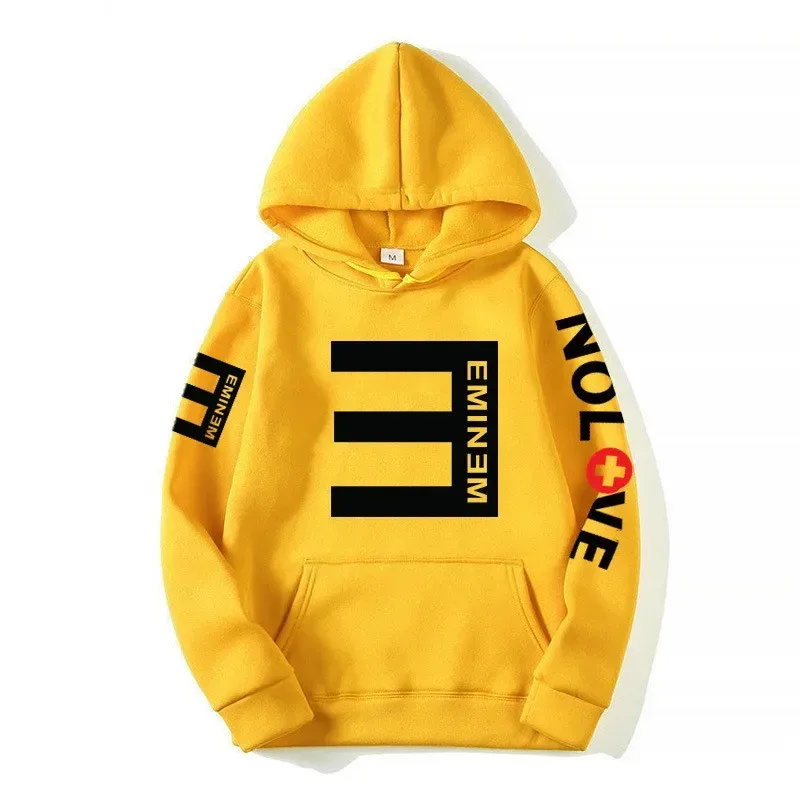 Eminem “No. 3” Tour Hoodie — Hip-Hop Streetwear / Unisex Harajuku-Style Sweatshirt (Autumn/Winter) — image 9