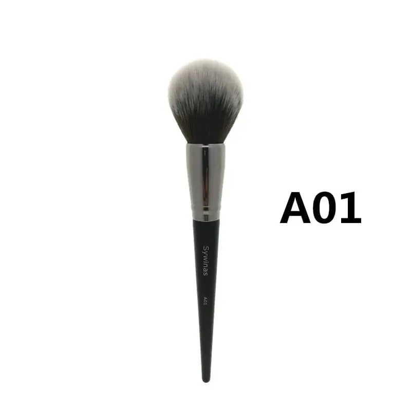 Sywinas Fan Brush Highlighter Soft Face Beauty Painting Powder Foundation Blush Bronzer Blending Makeup Brushes