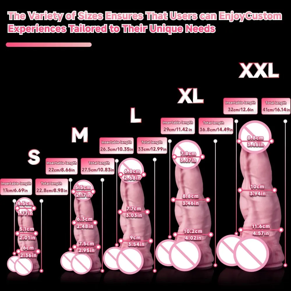 Oieffur Horse Dildo untuk Wanita Platinum Silicone Dildo Besar dengan Suction Cup Massage Dubur Faraj Besar Zakar Mainan Seks untuk Dewasa — image 2