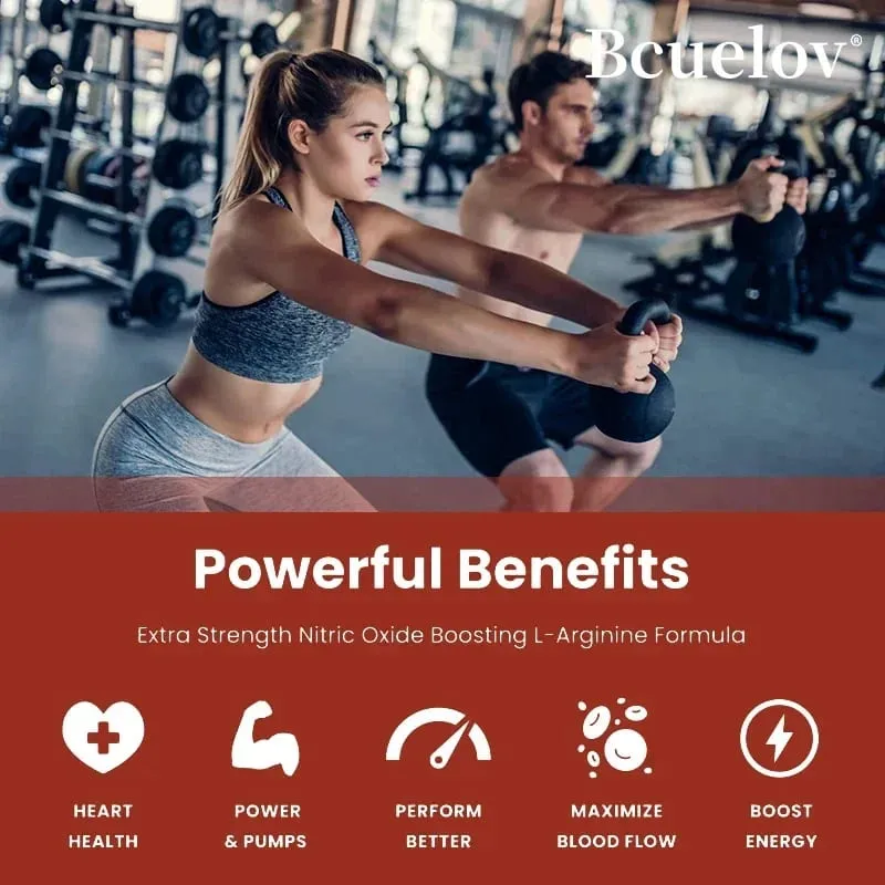 Best Male Enlargement Capsules – Nitric Oxide Supplement Male Energy Size Endurance Performance Muscle Enhancement — image 4