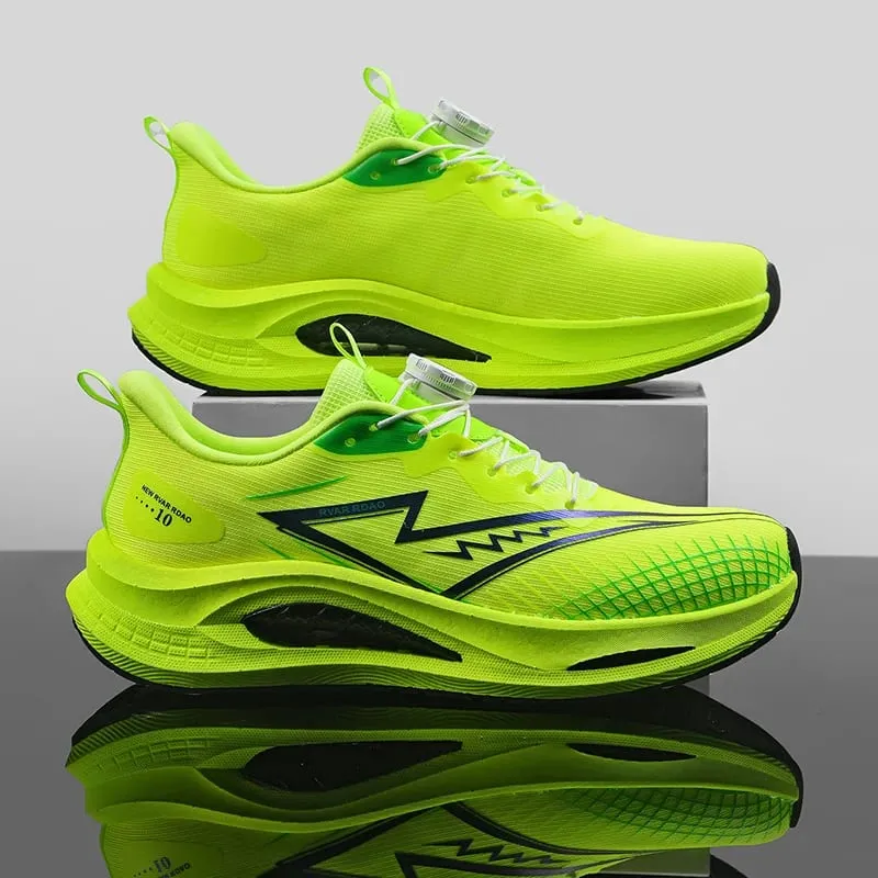 Men Sports Running Shoes Marathon Air Cushion Breathable Lightweight Comfortable Women Outdoor Athletic Jogging Tenis Sneakers — image 13
