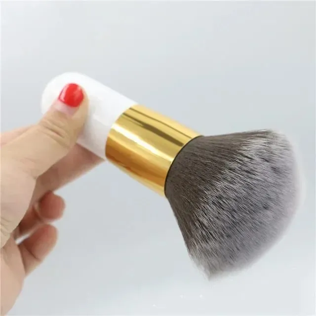 Μεγάλου μεγέθους Πούδρα Foundation Brush Professional Makeup Brush Multifunctional Cosmetic Blush Sculpting Bronzer Brush Tool Makeup — image 7
