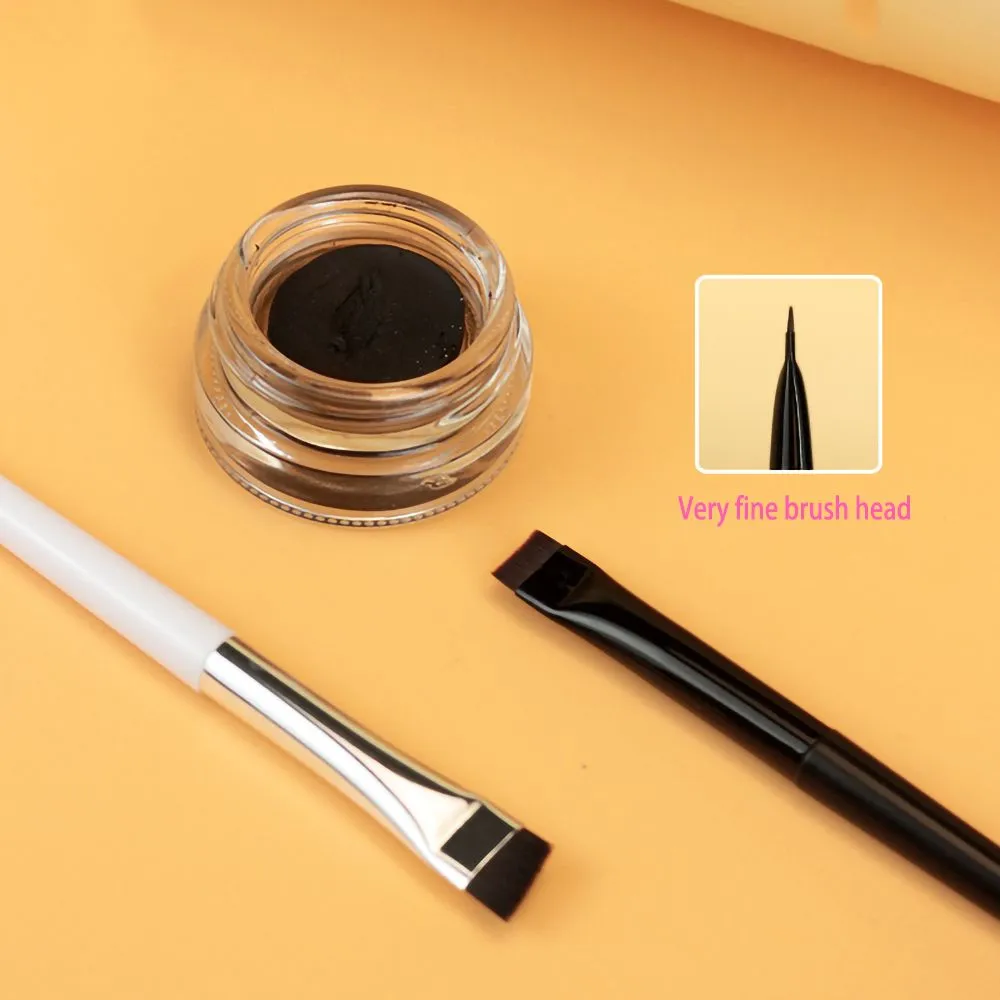 Up Tool Šikmý Kosmetický štětec Beauty Blade Štětečky na líčení Štětec na obočí Úhlové jemné štětce na oční linky Plochý štětec na obočí — image 5