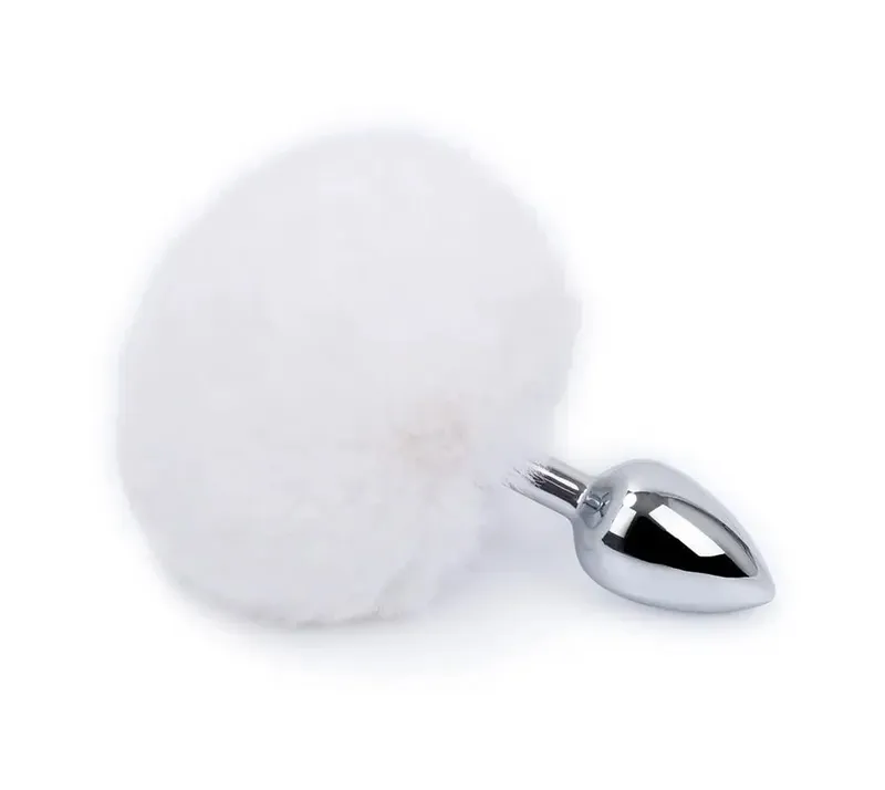 Rabbit Tail Fox Tail Metal Anal Plug Sex Toy adult Product for Woman Anal Plug Dog Tails Slave Cosplay Fetish Gear Accessories — image 20