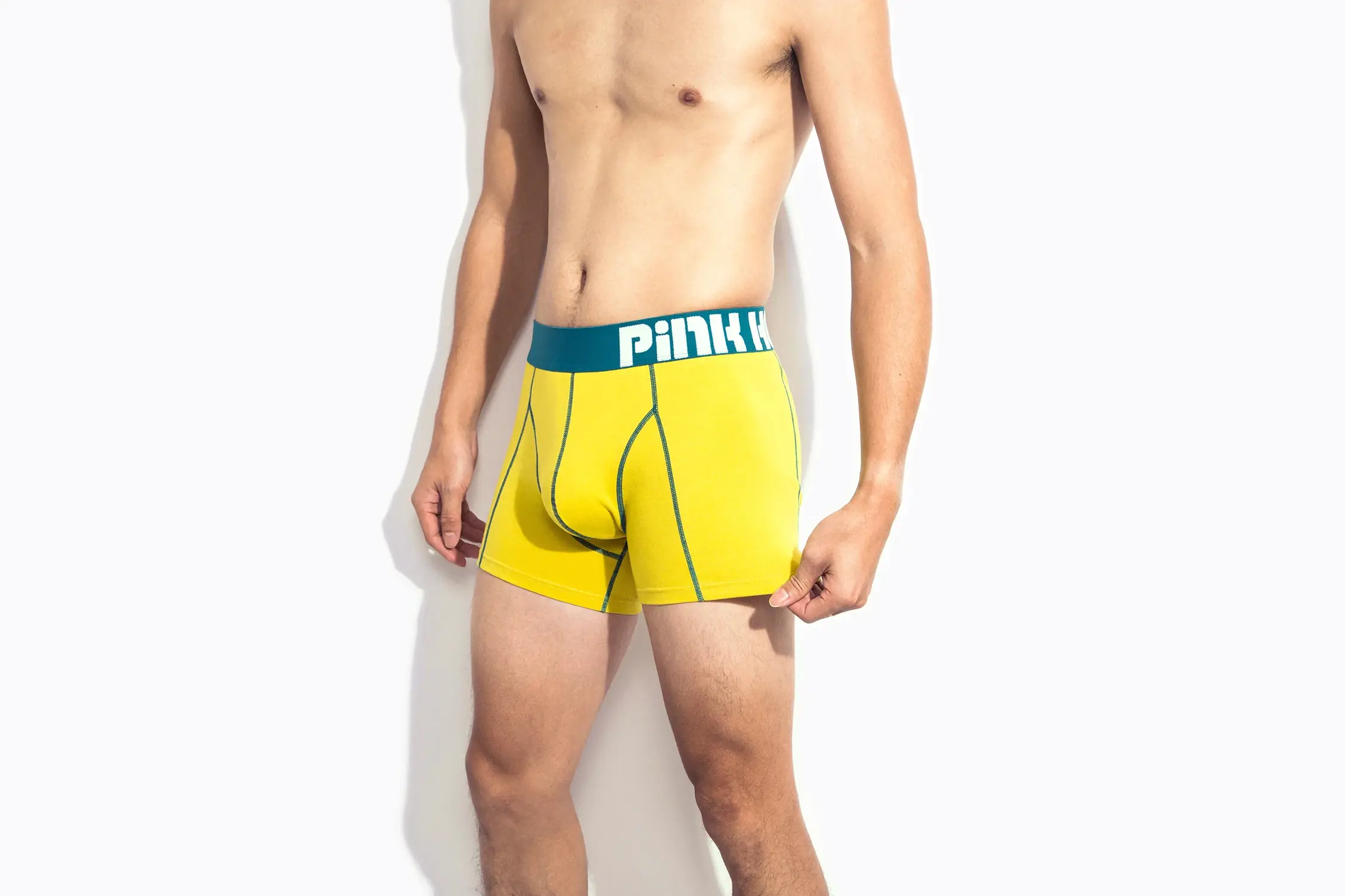 4-PACK Quần lót thời trang PINKHERO dành cho nam giới, Homme thoải mái và mềm mại kiểu dáng thời trang, Quần lót Boxer bằng vải cotton lạ mắt, Quần lót nam — image 15