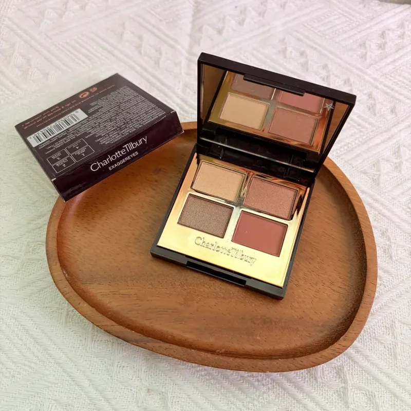 Роскошная палитра Charlotte Tilbury Pillow Talk Lidschatten Palette Nude Pink 4 в 1 Langanhaltend Matt Schimmernd Augen Makeup — image 11