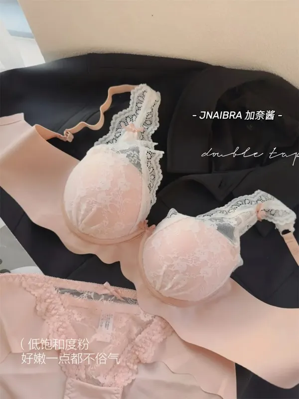 Set Bra Push Up Tanpa Wayar Wanita Dada Kecil Pakaian Dalam Seksi Bralette Selesa Set Seluar Dalam Ideal untuk Lapisan & Dipakai Setiap Hari — image 12