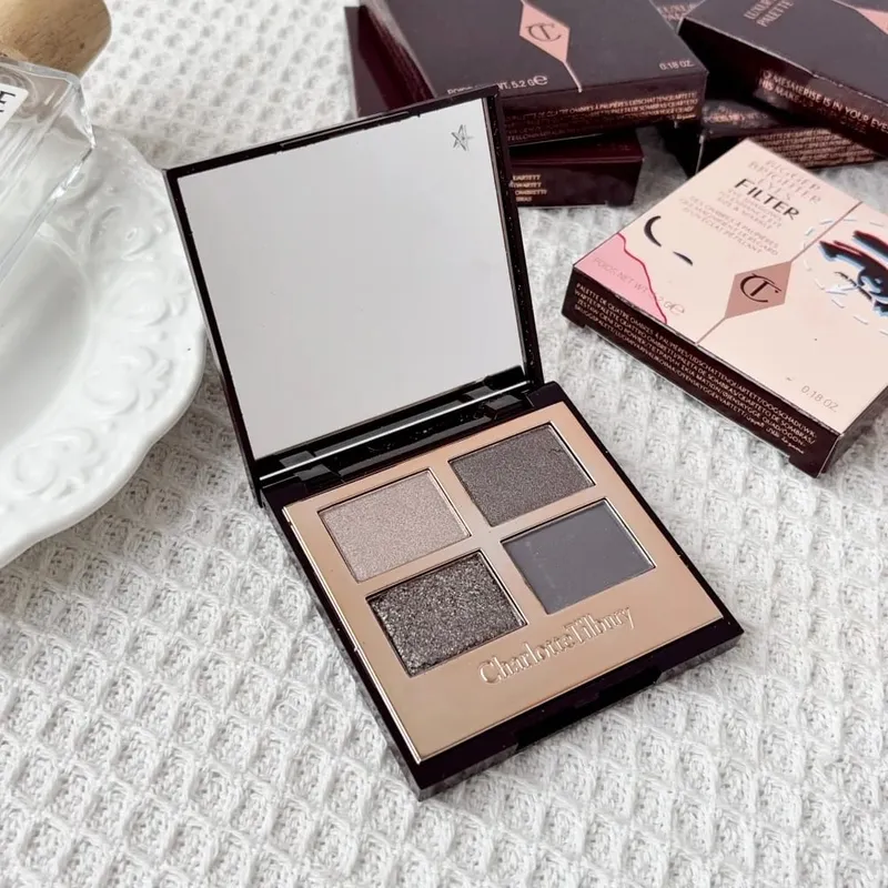CT Простая в использовании 4 оттенка 9 оттенков Палитра теней для век Charlotte Tilbury Бальзам для губ Pillow Talk Big Lip Plumpgasm Румяна для губ Макияж Подарок