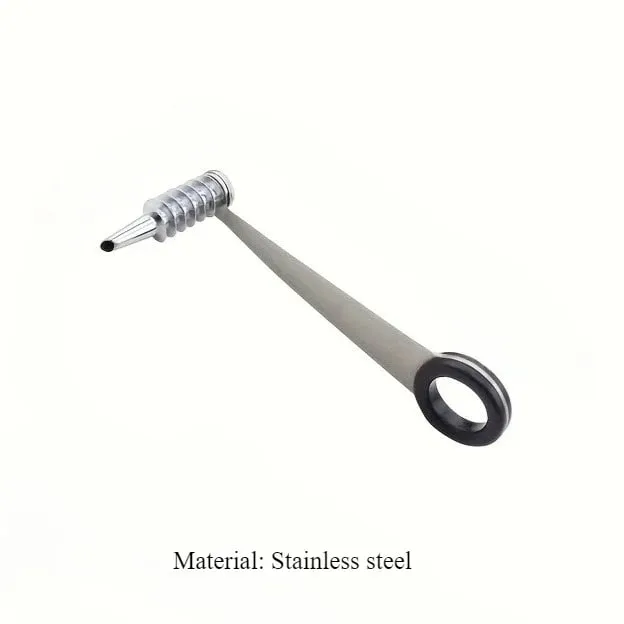 Manueller Gemüsespiralschneider – Handschneider aus Edelstahl mit gebogenem Design, geeignet für gleichmäßiges Schneiden von Kartoffeln — image 11