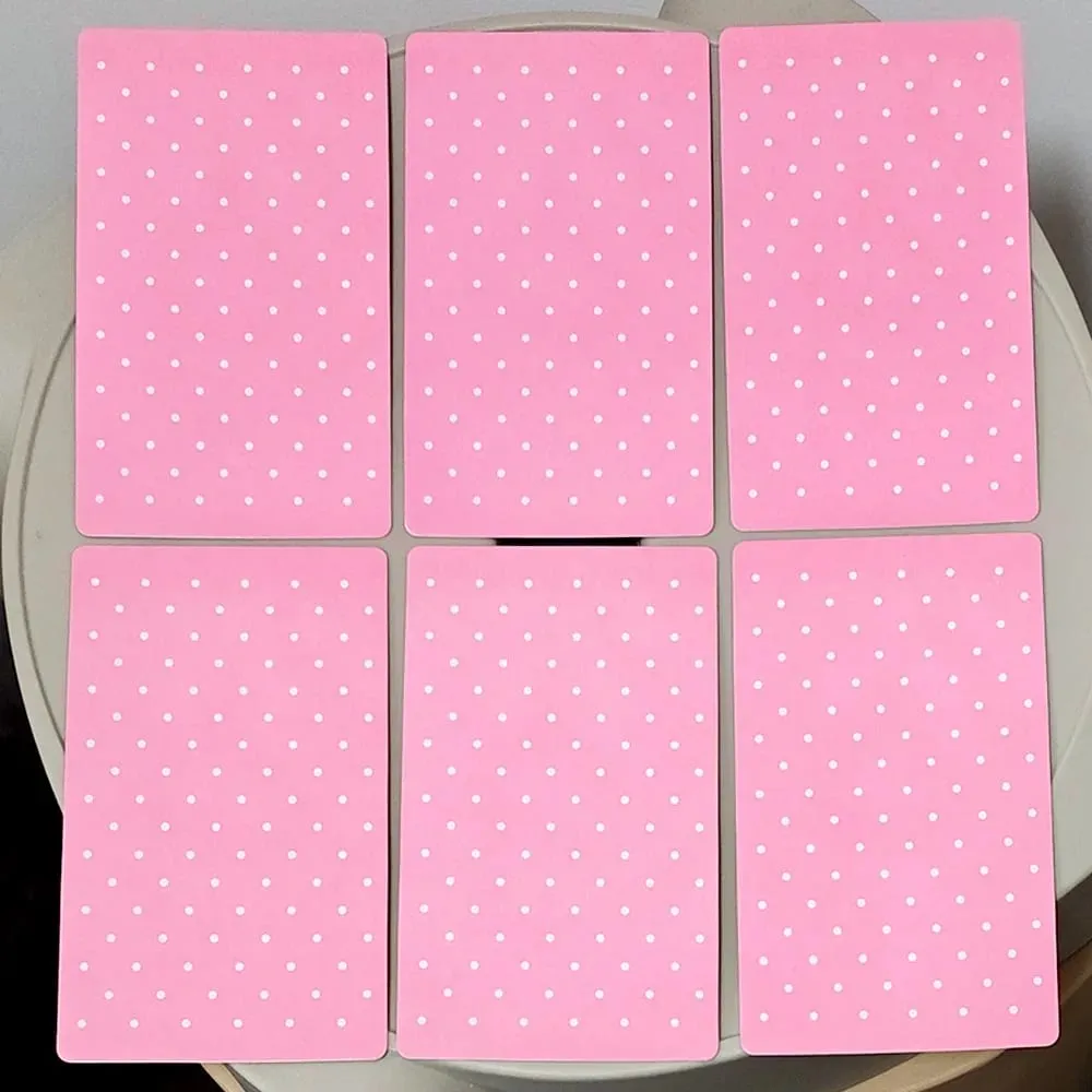 الوردي ويت التارو حالمة الوردي كلية التارو سطح السفينة 78 بطاقات التارو الجمالية Kawaii مع المعاني 12*7 سنتيمتر مزدوجة تنقش — image 5