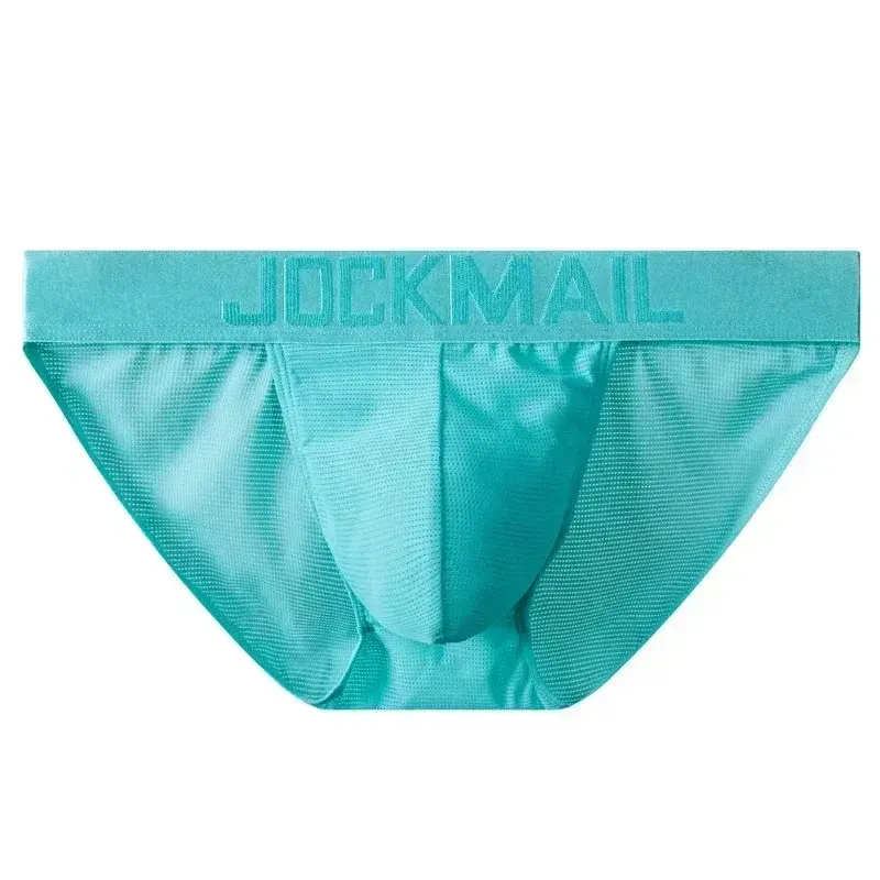Cuecas masculinas cuecas de malha de náilon secagem rápida cuecas de biquíni deslizamento masculino tanga cuecas jockstrap gay — image 16
