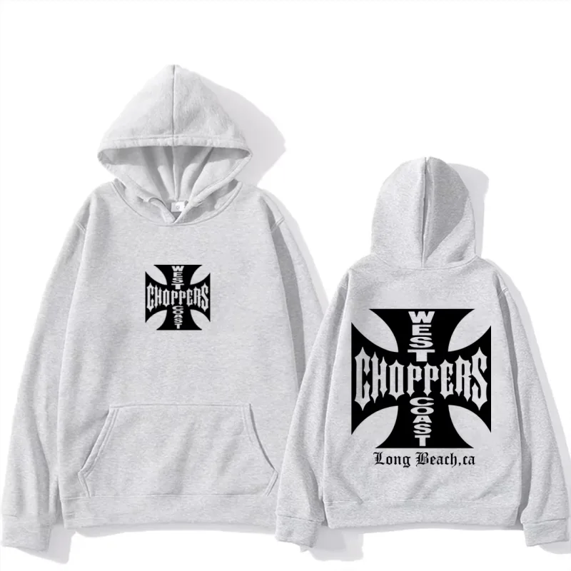 Paul Walker West Coast Choppers Hoodie Erkek Kadın büyük boy Moda Üst hip hop Giysileri Polar Uzun Kollu vintage Kazak