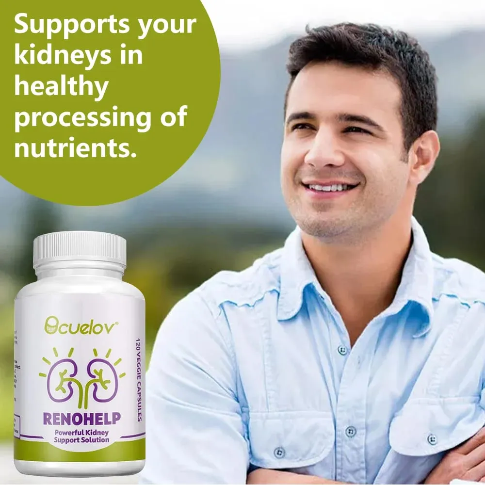 Natural Kidney Support Supplement - Supports Kidney Health and Cleanse Repairs Damage & Normal Function 120 Capsules — image 6