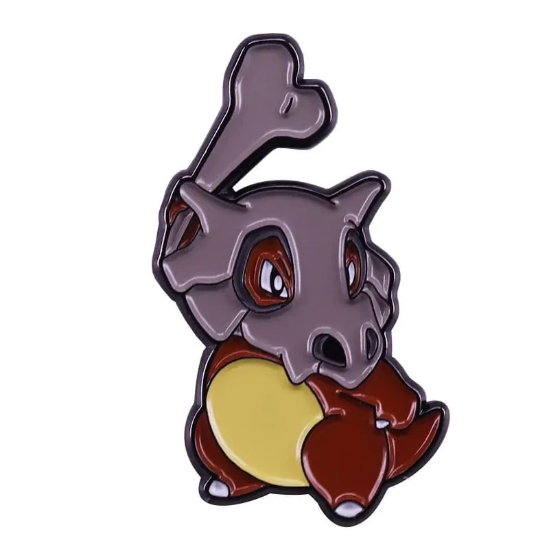 Pin Enamel Anime Pokemon Charmander Koleksi Bros Kartun Logam Dinosaurus Kawaii Ransel Tas Topi Kerah Lencana Kerah — image 16