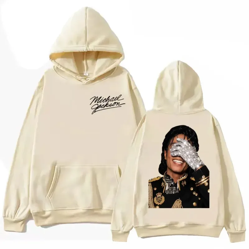 90's Classics Michael Jackson Hoodie Gothic Fashion Vintage Hooded Sweatshirts Men Women Punk Clothing Rock Pullovers Streetwear — image 6