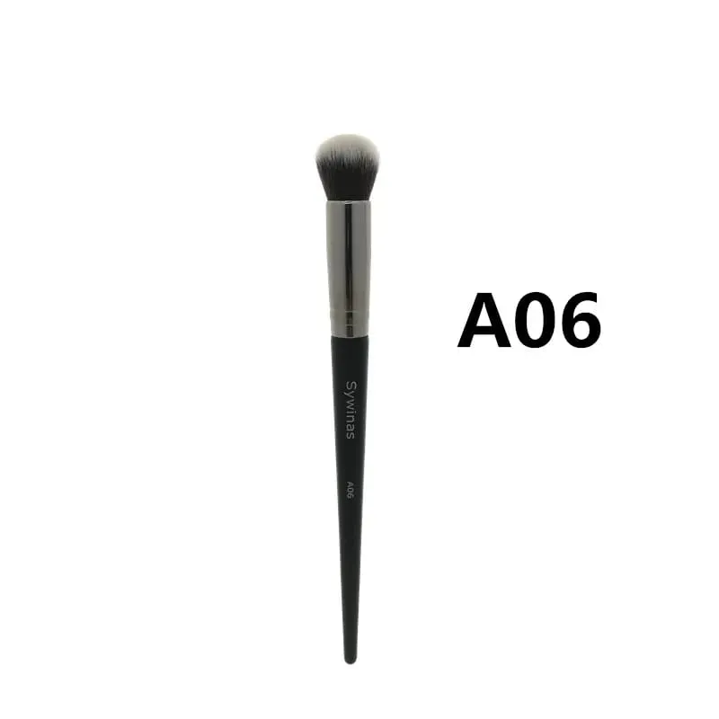 Sywinas Fan Brush Highlighter Soft Face Beauty Painting Powder Foundation Blush Bronzer Blending Makeup Brushes