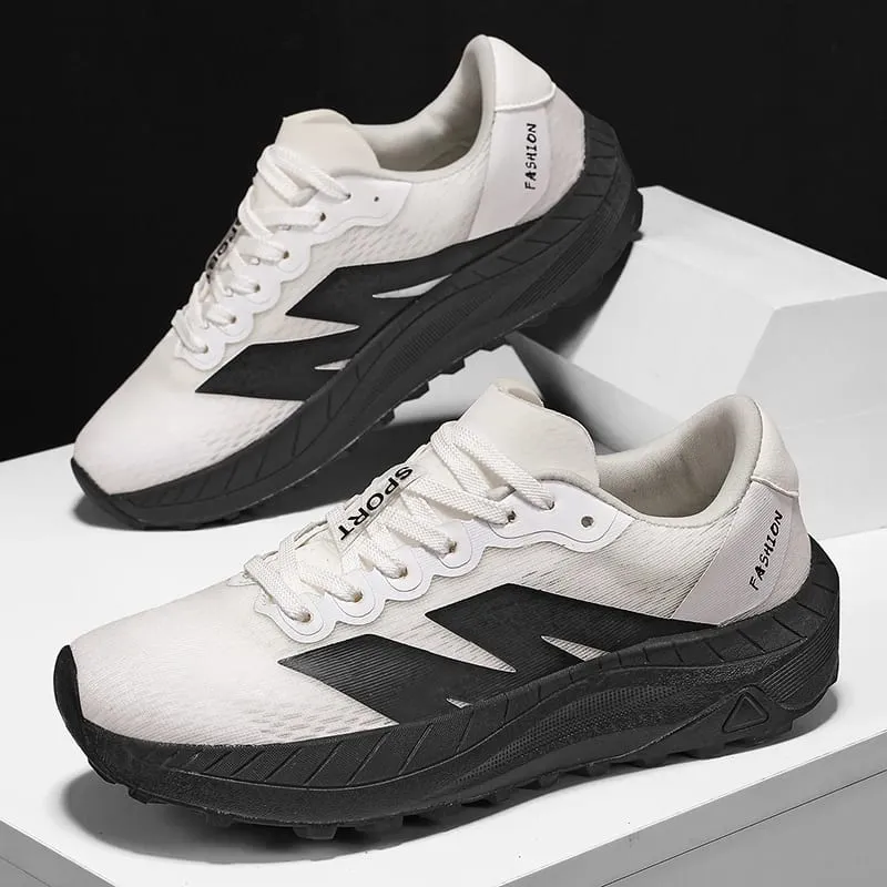 Men Running Shoes Breathable Off‑Road Trail Casual Sneakers Non‑Slip Outdoor Trekking Marathon Jogging Athletic Sport Footwear — image 3