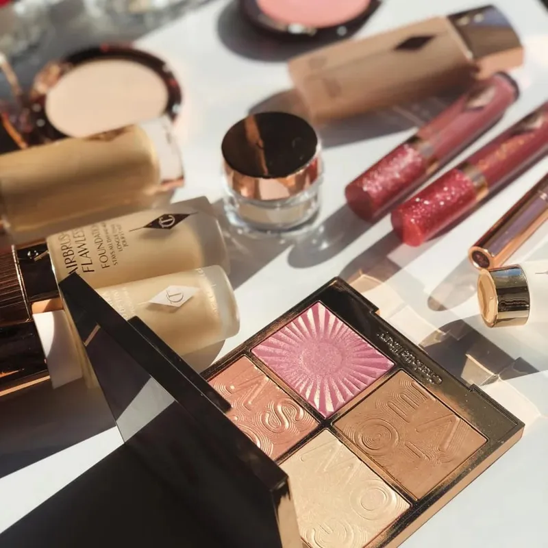 CT Простая в использовании 4 оттенка 9 оттенков Палитра теней для век Charlotte Tilbury Бальзам для губ Pillow Talk Big Lip Plumpgasm Румяна для губ Макияж Подарок
