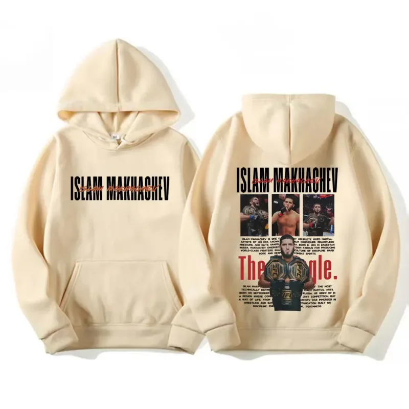 Limited Islam Makhachev Classic Graphic Sweatshirts Men Women Fashion Gothic Oversized Hoodies Casual High Quality Fleece Hoodie — image 15