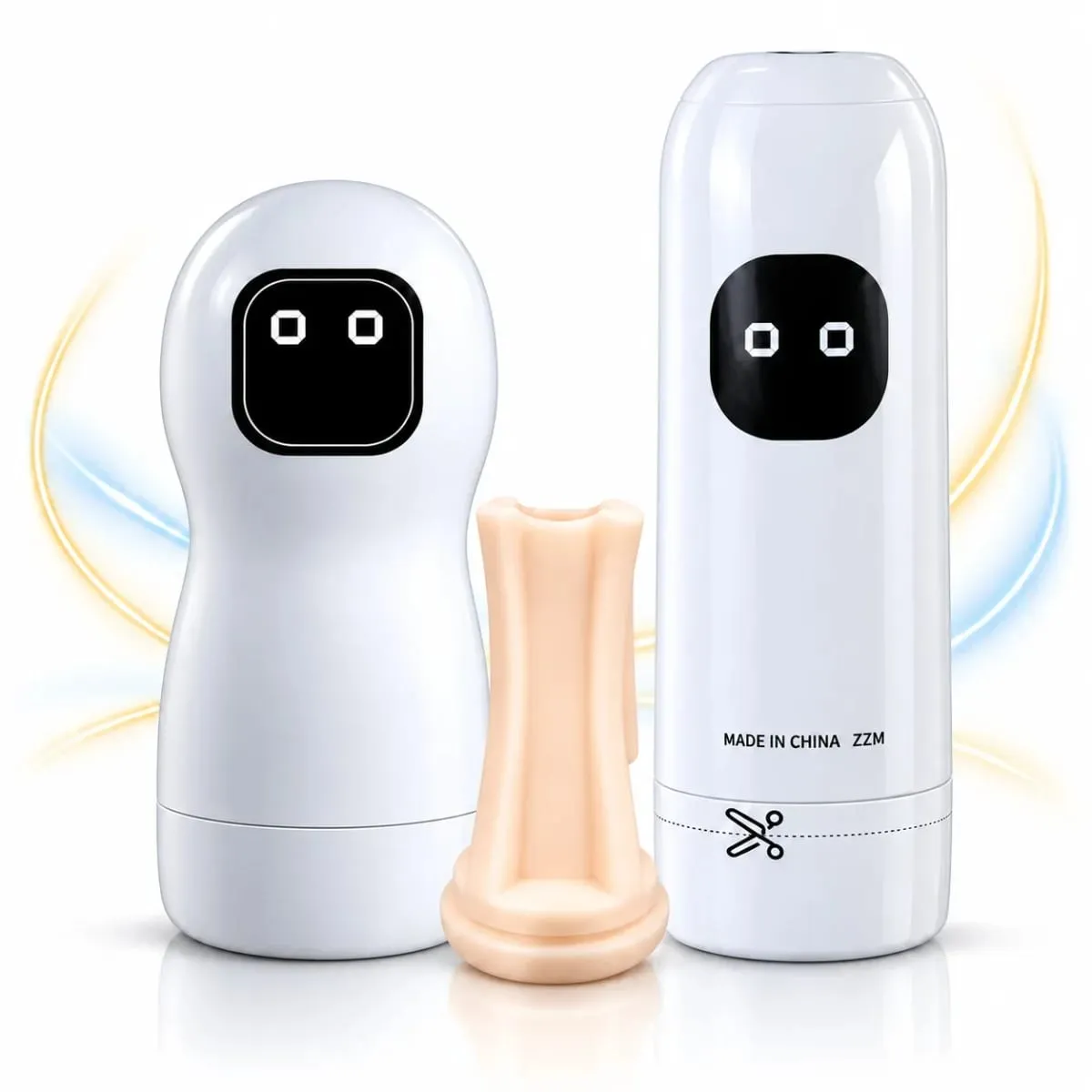 Male Sucking Masturbator Artificial Vagina Sex Products for Intimate Toy Oral Job Stimulator Artificial Vagina Trainer for 18+ — image 1